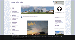 Desktop Screenshot of lystrupkirke.dk